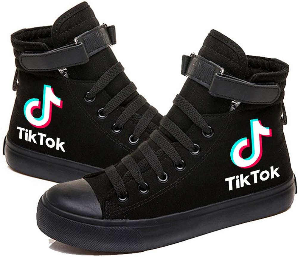 STARQUEEN Unisex Adult TIK Tok Printed Canvas Shoes Casual
