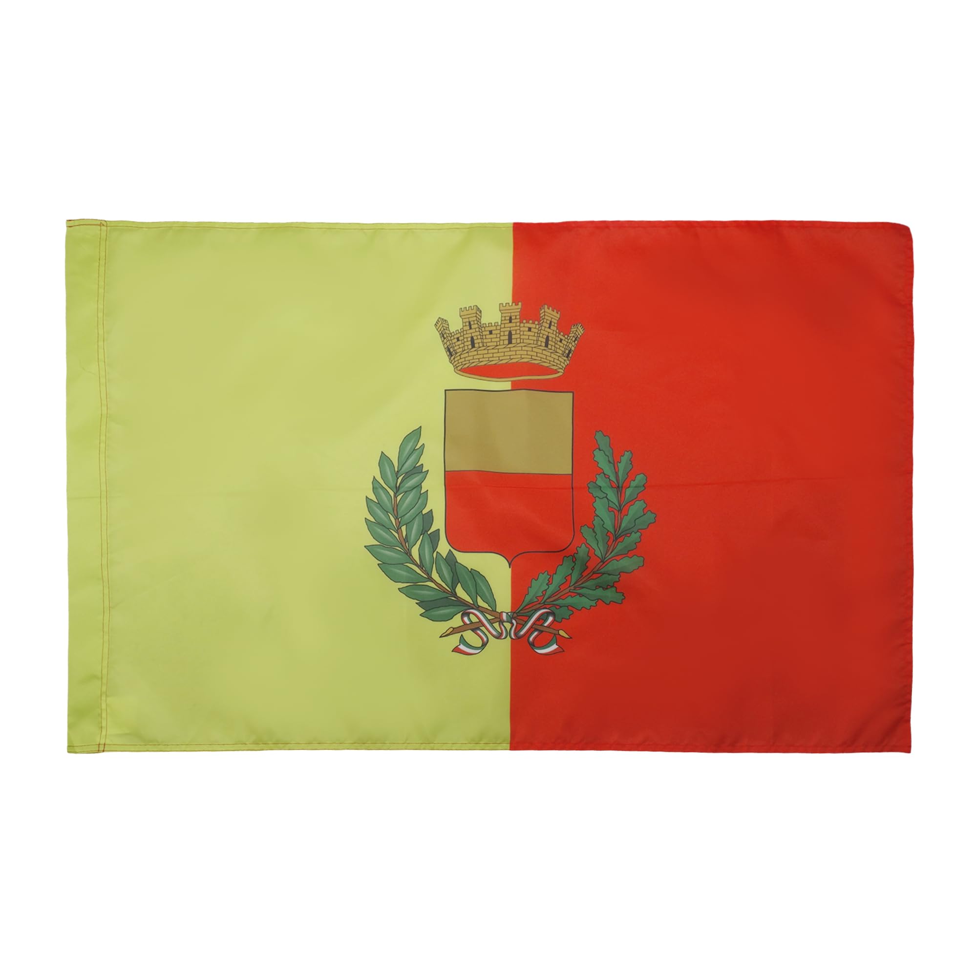 AZ FLAG - City of Naples coat of arms Flag - 3x5 Ft - Napoli Banner with Sleeve - 100% Polyester - Fade Resistant - Vivid Colors - 3' x 5' Feet - 150x90 Cm