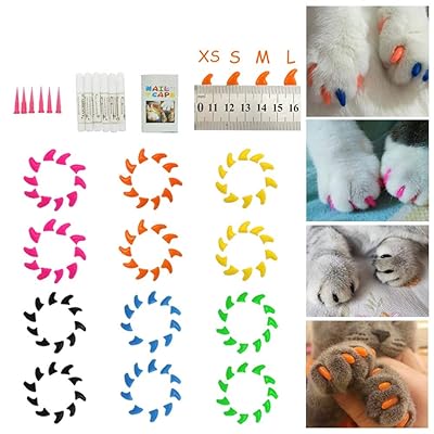 Cat Nail Caps 120PCS Soft Claws for Furniture Kuwait Ubuy