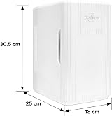 Koolatron Retro 6L Mini Fridge 12V AC/DC Portable Cooler Warmer White view 6