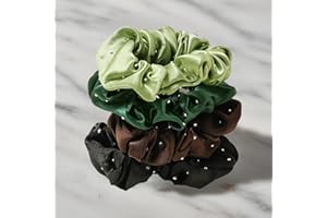 4pcs Hairband, Ponytail Headband, High Elasticity, Hair Rope, Simple Hair Tie, Soft Satin Gift