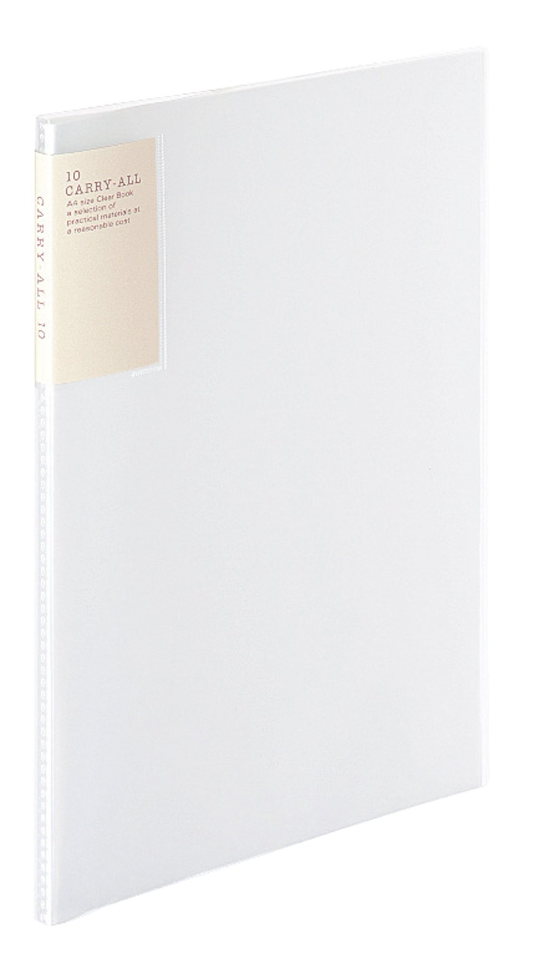 Kokuyo clear book carryall fixed A4 10 pocket