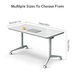 SOIUDNEB Conference Table,Wooden Folding Conference