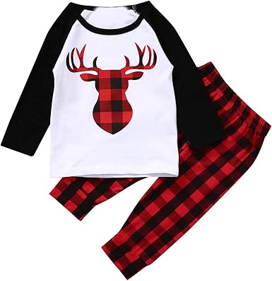 baby boy buffalo plaid pants