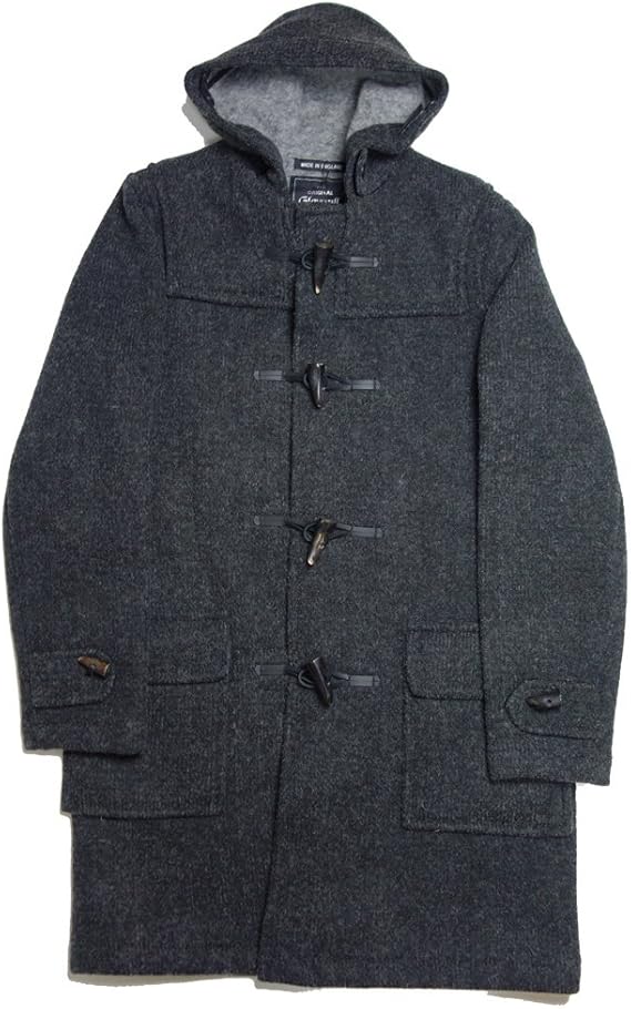 Amazon Co Jp Gloverall Guro Ba O Ru Duffle Coat Long 9 Pw01 Compression Wool Coat Jacket Charcoal Gray Clothing Accessories