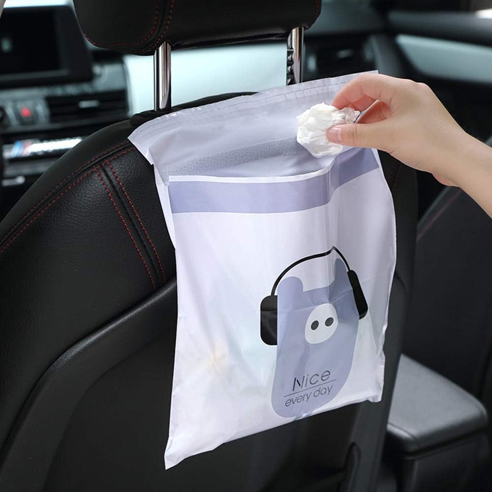 45PCS Car Garbage Bag, Disposable Auto Trash Bags for Litter Large Capacity Leak-Proof Portable Convenient Bin for Car Office and Home - Image 4
