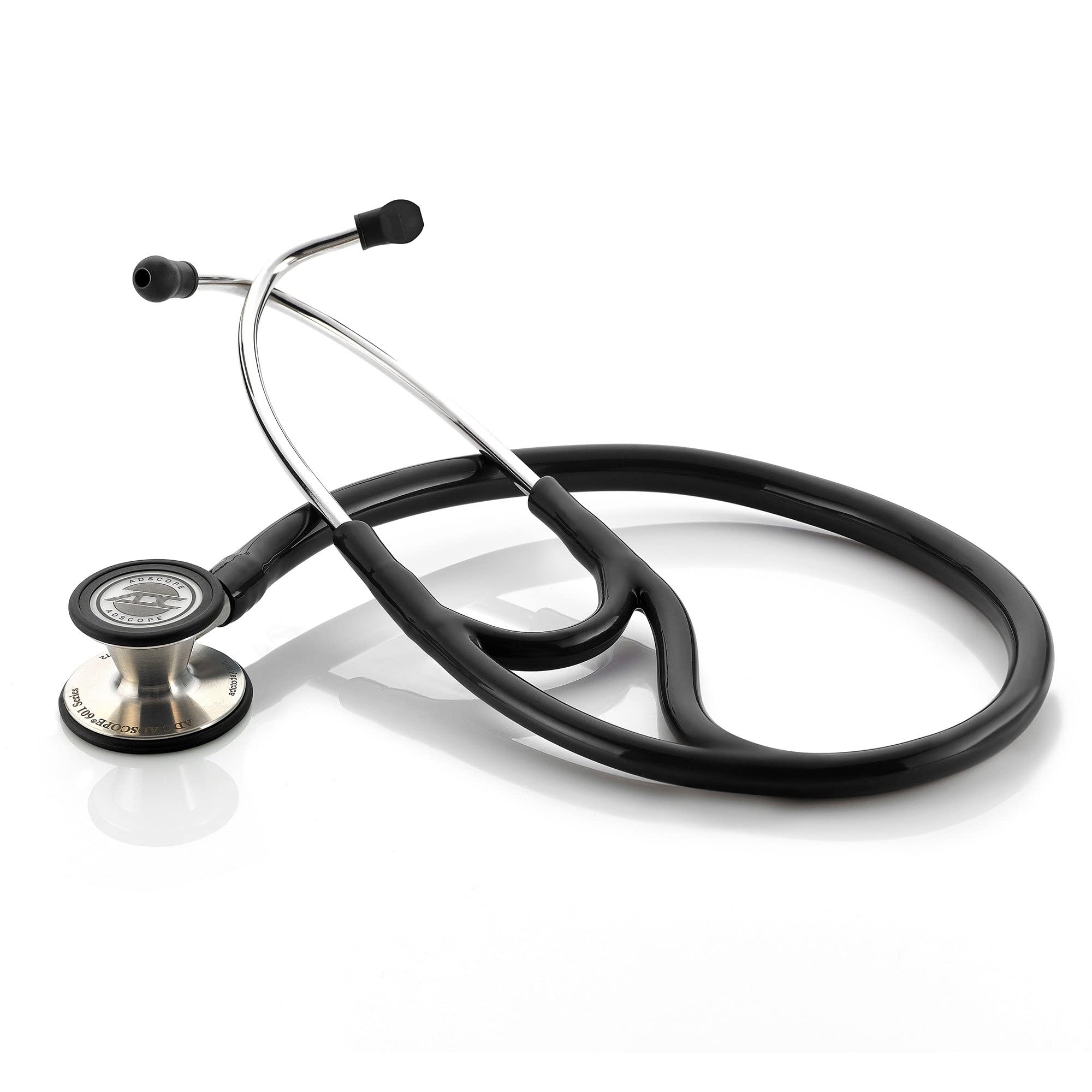 Adscope 601 Stethoscope, Black 19 Inch Tube 601BK, 1 Ct