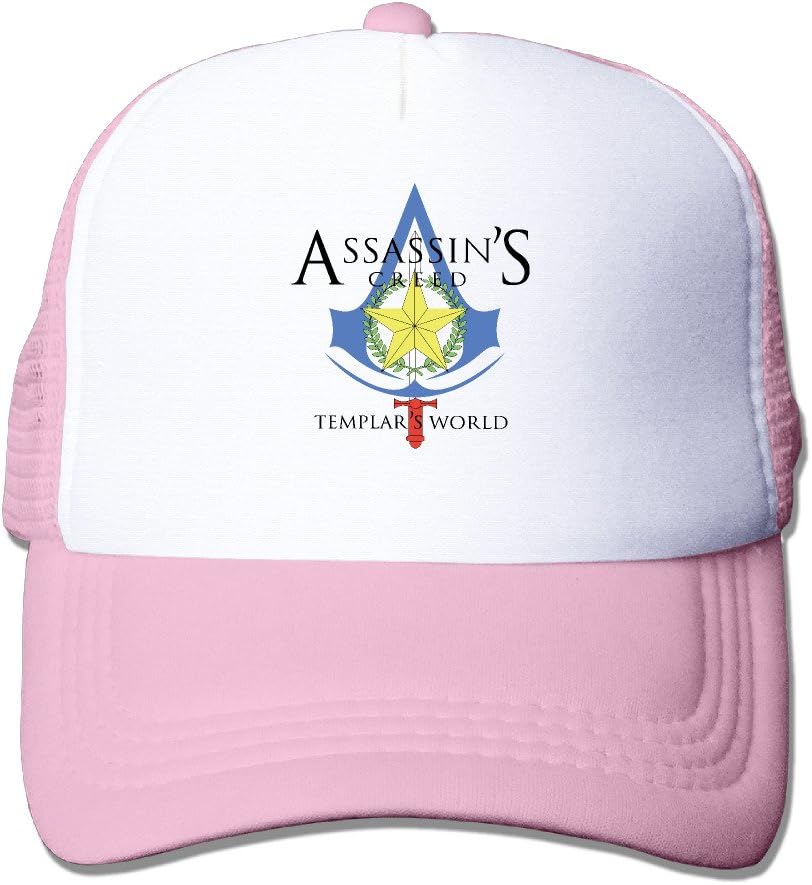 Unisex Assassin's Creed Templar's Word Mesh Snapback Trucker Hat