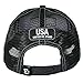 American Flag Hat Snapback - Black Mesh Back Hats Mesh Snapbacks Hats Snap Cap Cool Snapbacks Cheap Mens Meshed Baseball Caps USA Trucker Cap Snapback USA Man Condor Dad Womens Best Profile Custom
