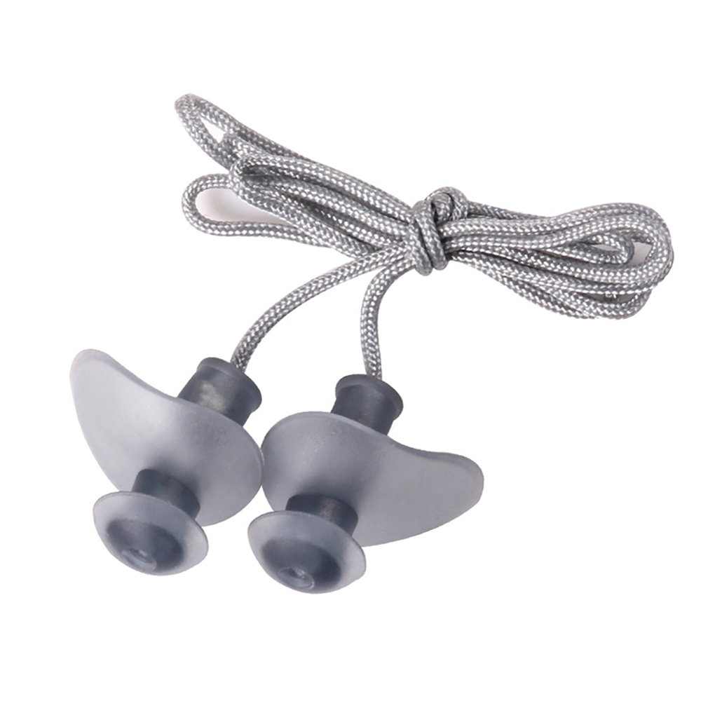 Zhi Jin 1 Pair Silicone Waterproof Swimming Earplugs Adult Kids Diving