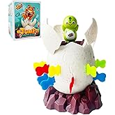 Pop-Up Dinosaur Pirate Bucket Game – Interactive Parent-Child Board Game for Kids & Children Ages 3 4 5 6 7 8, 2-4 Players, C