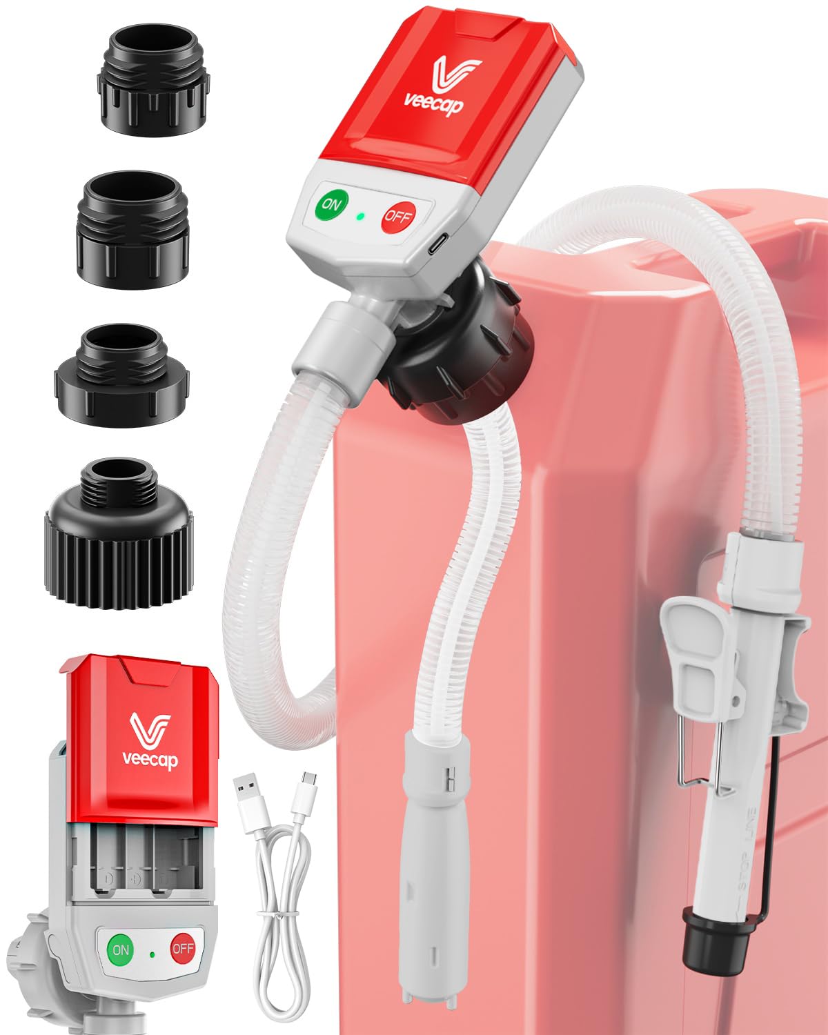 Auto-Stop Electric Fuel Transfer Pump