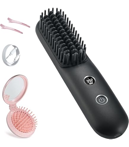 best cordless hair straightener brush