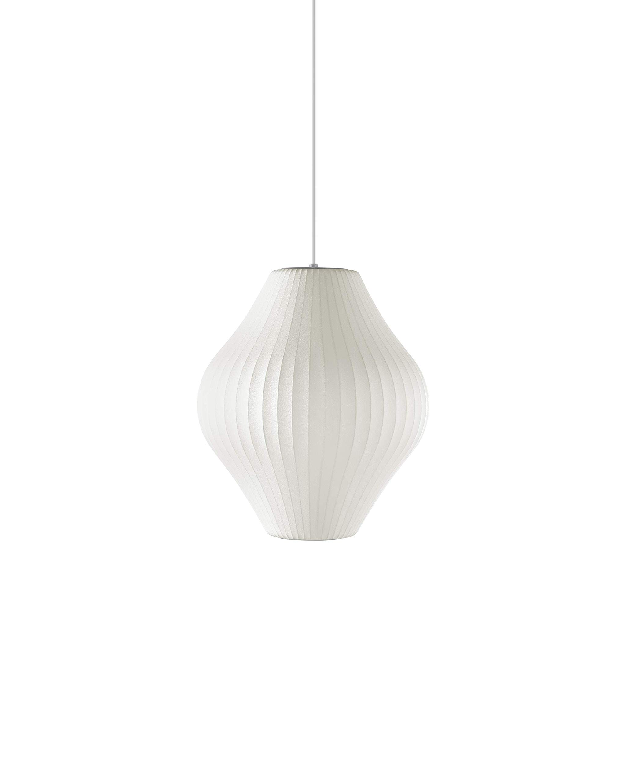 Herman Miller H770 Nelson Pear Pendant Bubble Lamp, Medium, White