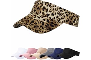 AZJ Sun Visor Hats for Women Men Adjustable UV Protection Outdoor Sports Golf Running Sun Caps