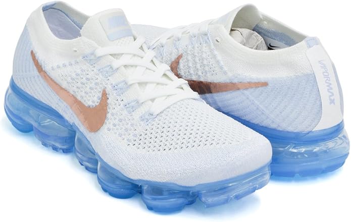 nike vapormax flyknit white red