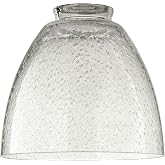 Quorum 2900 Transitional Glass in Light Finish, Clear Seeded