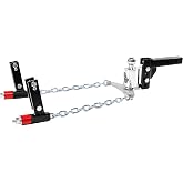 Andersen Hitches Weight Distribution Hitch 2 Inch Shank 4 Inch Drop 2-5/16 Inch Ball 14K GTWR 4-3/8 Inch Brackets Anti-Sway