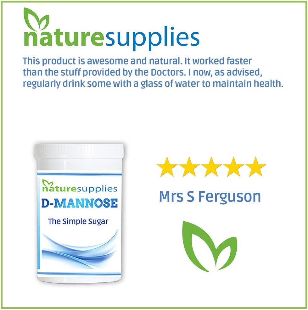 D Mannose Powder 50g Pack, Pure D-Mannose for Natural Support, (NOT D Mannose Capsules or Tablets) GMO Free, Vegan Friendly - Image 5