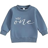 First Birthday Boy Outfit Baby Boy Crewneck Sweatshirt One Year 1st Birthday Outfit Cute Fall Winter Clothes