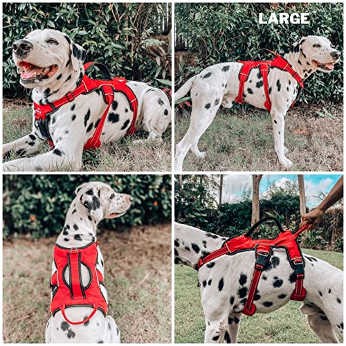 Tuff Pupper Updated for 2022 Tracker No Escape Dog Harness Dual