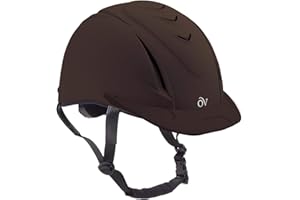 Ovation Deluxe Schooler Helmet (Brown, X-Small/Small)