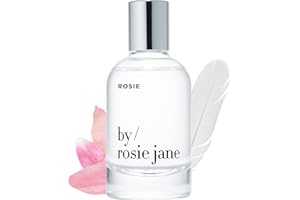 By Rosie Jane Eau De Parfum Spray (Rosie) - Clean Perfume for Women - Non-Toxic Body Mist with Notes of White Musk & Sweet Rose - Paraben, Sulfate & Phthalate Free (50ml)
