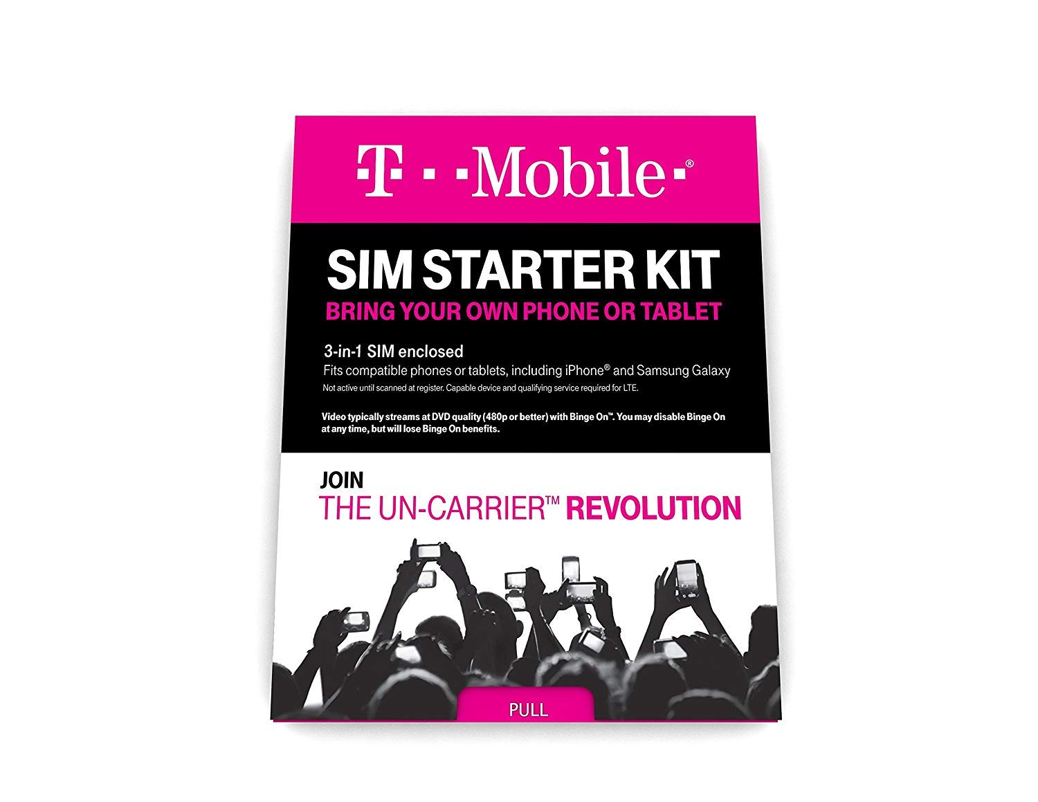 Amazon.com: T-Mobile Prepaid Complete SIM Starter Kit: Cell Phones &  Accessories