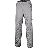 SWISSWELL Mens Hiking Golf Rain Pants Waterproof Lightweight Breathable Pants with Pockets for Work Fishing