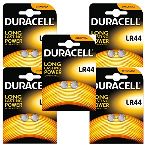 10 X AG13 LR44 Button Cells Batteries A76 L1154 SR44 Amazon.co.uk