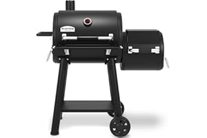 Broil King 955050 Regal Charcoal Offset 400 Smoker and Grill, Black