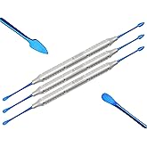 ARTMAN INSTRUMENTS Buser Periosteal Elevator Set of 3 Molt 9 Root Extraction Elevators Dental Surgical Periosteum Elevators Oral Surgery Implant Bone Grafting