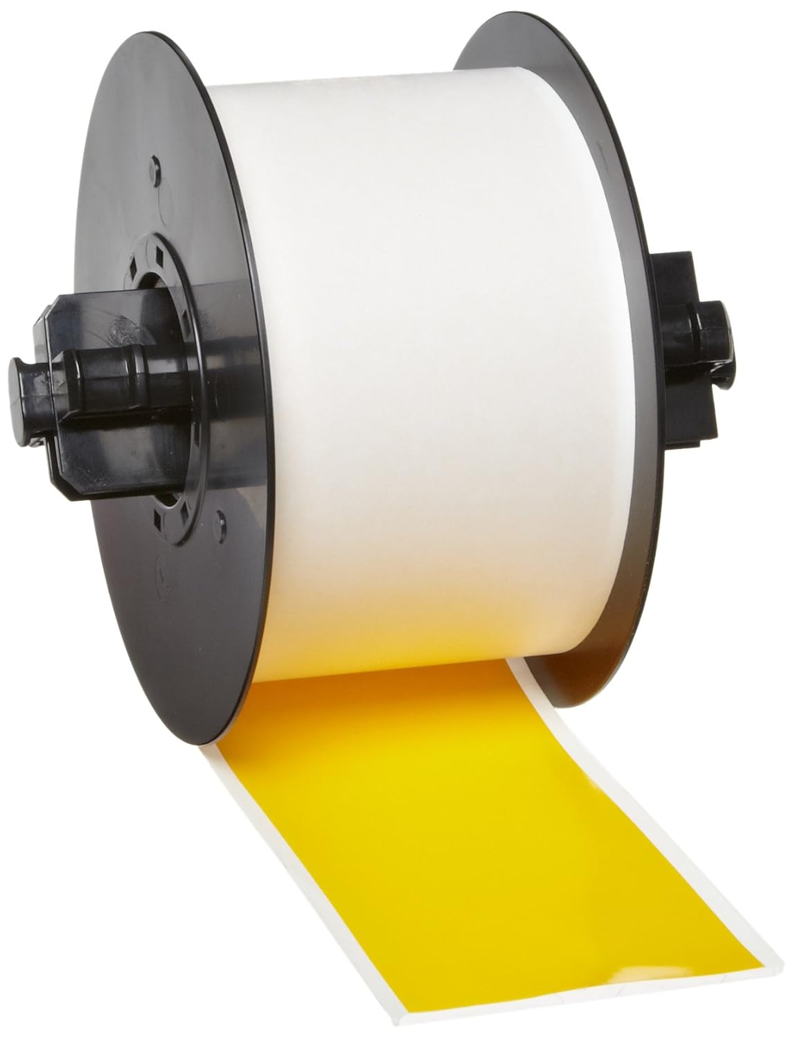 B595 Vinyl Brady 113193 MiniMark 100 Length x 2.25 Width Yellow Indoor/Outdoor Industrial Label