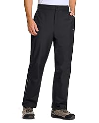 33,000ft Men's Rain Pants Full Zip Waterproof Pants
