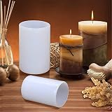 Fantasyon Pillar Candle Moulds Silicone for Wax & Resin Casting (2Pcs) view 5