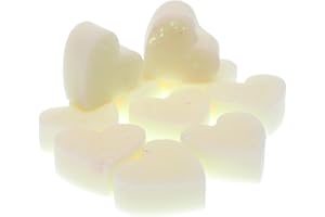 Wax Melts - Strong Scented - Natural Soy Wax - Hand Poured Hearts (Jasmine)
