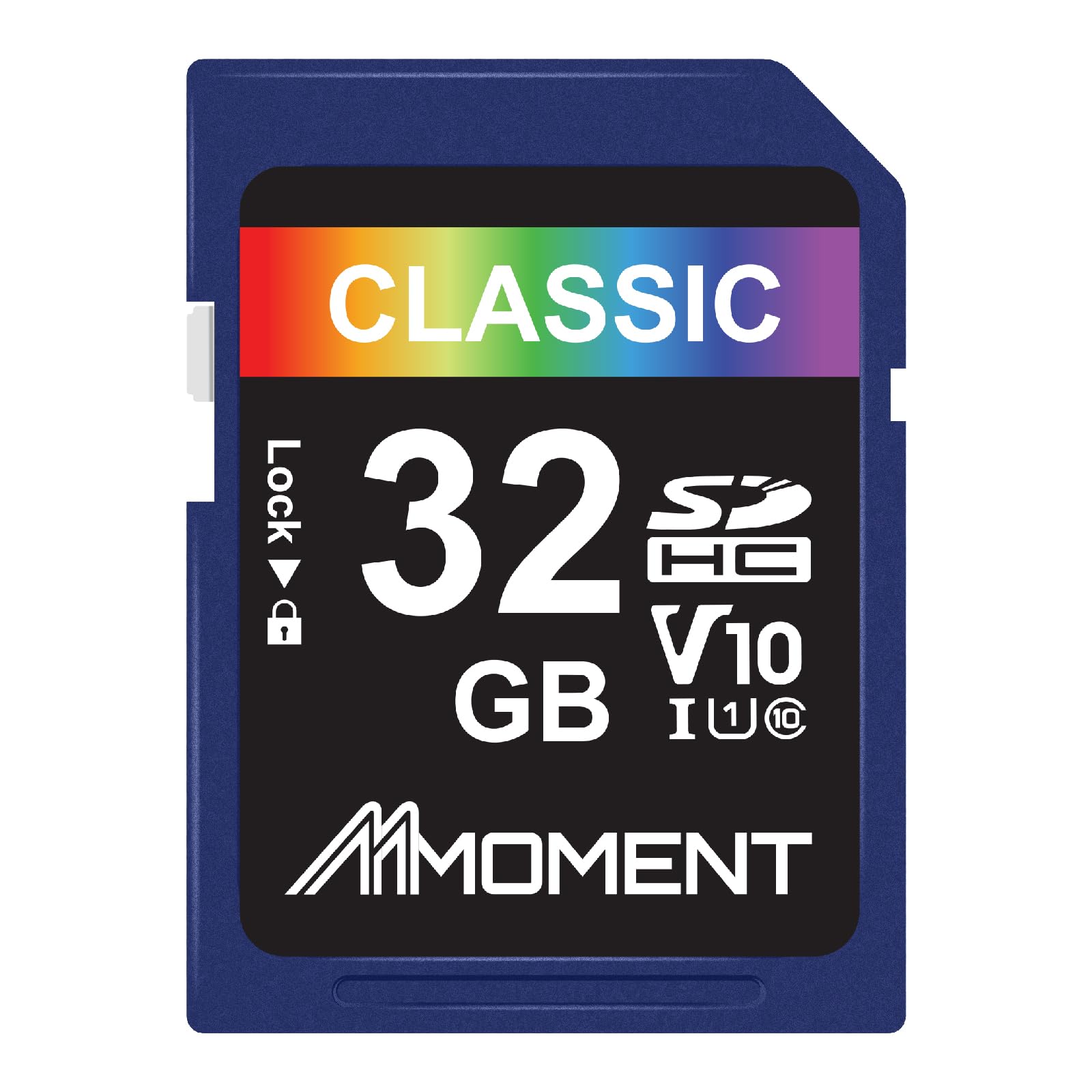 MMOMENT 32GB Full-Size SDHC Card Compatible with Camera, PC, A1, UHS-I, U1, V10, Class 10, Read Speed Up to 97 MB/s,Write Speed Up to 25MB/s