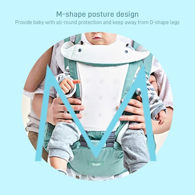 m shape baby carrier