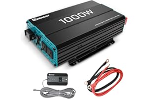 Renogy 1000W 12V Pure Sine Wave off GRID Solar Home Use Solar Inverter 1000 Watt Power Battery Converter