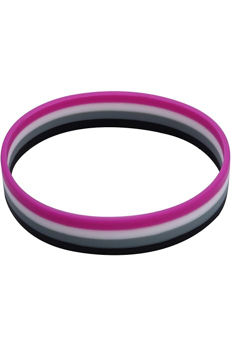 Pride Bracelets Bulk Pack Bisexual Flag Colored Pride Silicone