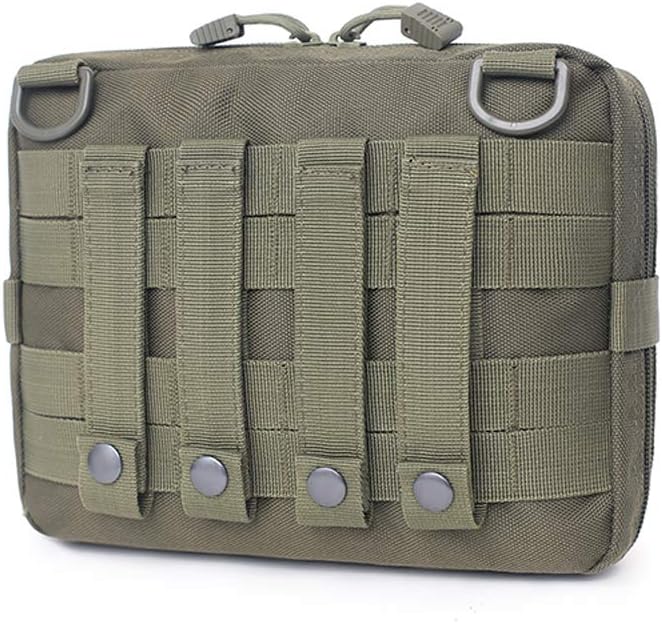 FONREST Tactical Molle Storage Bag, Military Combat Attachment Admin Pouch for Backpack Vest Airsoft Shooting Utility Gadget Gear Tool Bag