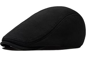 Newsboy Cap for Men Fashion Cotton Flat Cap Driving Cabbie Hat Irish Hat Mens Classic Caps Winter Vintage Costumes Hats