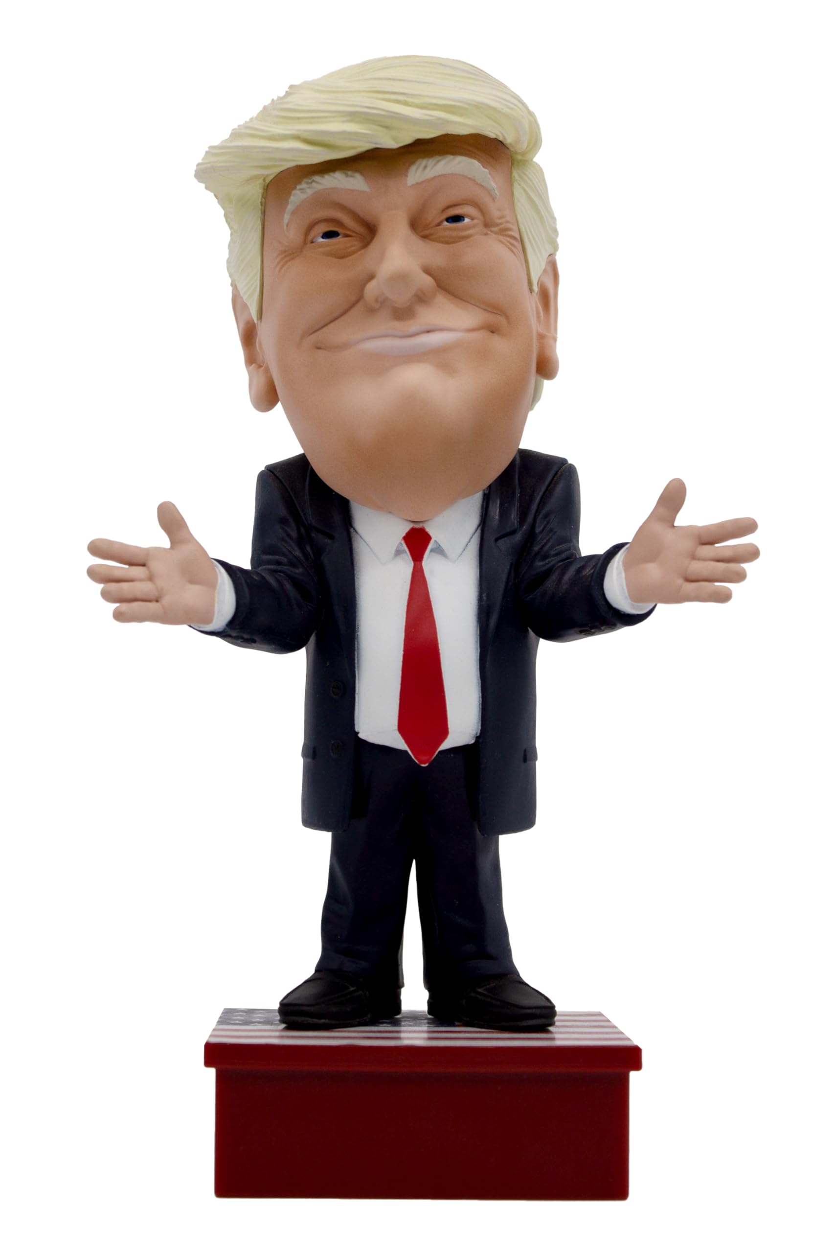 Mimiconz Figurines World Leaders Collection Donald Trump Gift. 20cm high. Lifelike character, hand-painted novelty product.