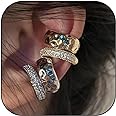 Ear Cuff Earrings for Women Chunky Gold Ear Cuff Silver Clip On Earrings Cartilage Earrings Huggie Hoop Earrings Wrap Ear Cuffs Non Pierced Jewelry