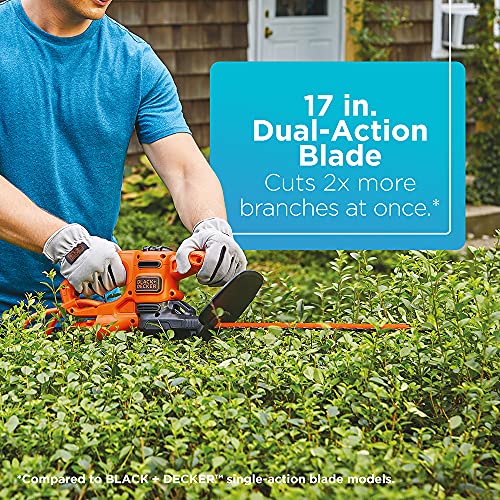 BLACK+DECKER Electric Hedge Trimmer, 17Inch (BEHT150) Pricepulse