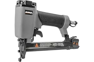 NuMax SFWS Pneumatic 20-Gauge 9/16" Fine Wire Stapler – Compatible with Arrow® T50® Staples