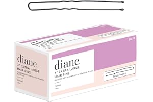 Diane Hair Pins, 3" Black, 1 lb (Approximately 495 Pins), 1 Count