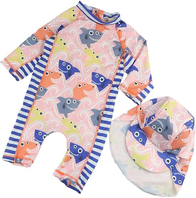 long sleeve infant swimwear