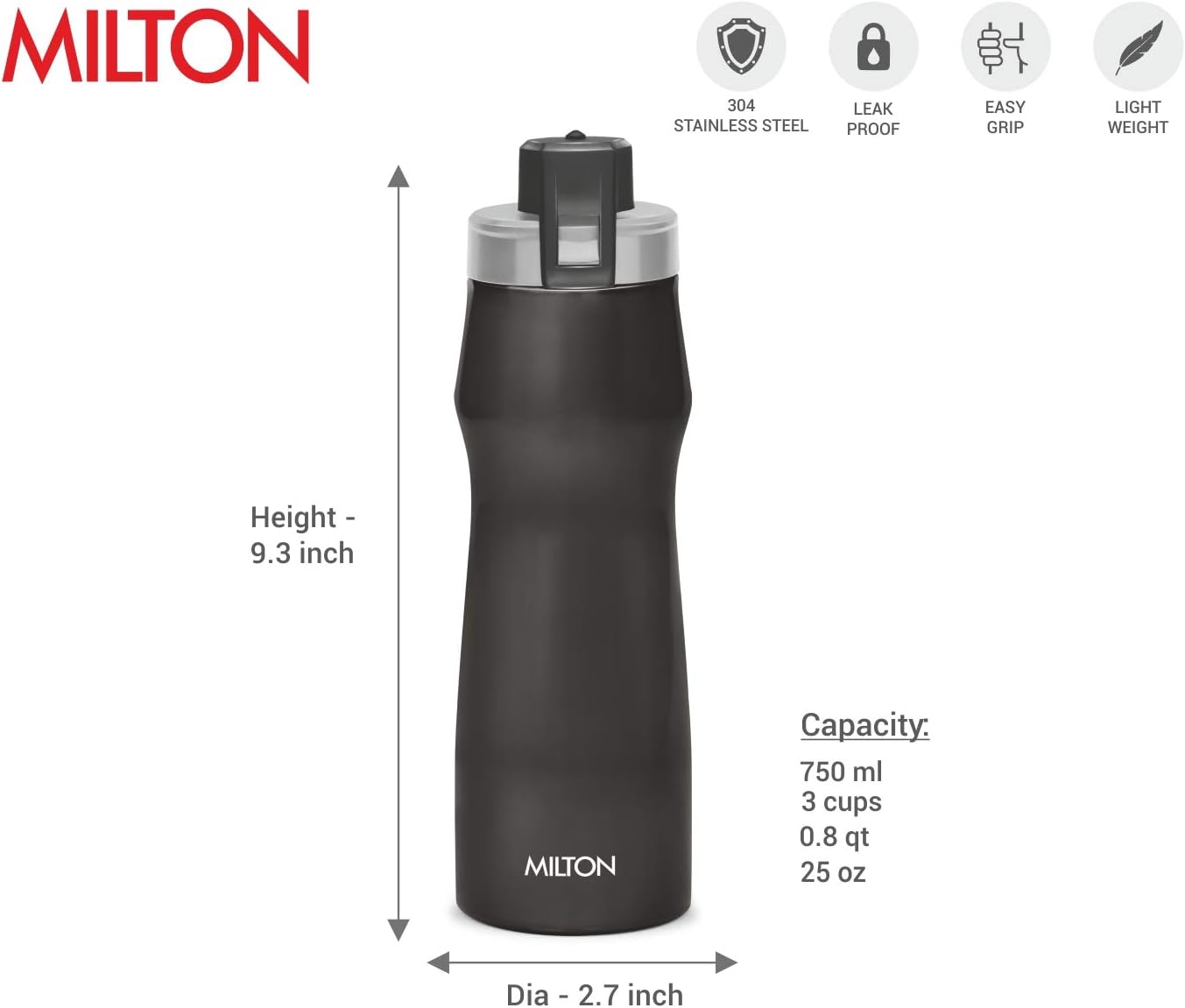 milton steel bottle