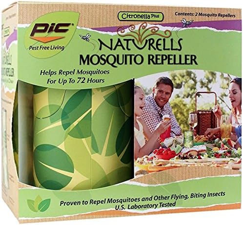 Citronella Plus, Naturells Mosquito and Insect Repeller. 2 pack. Set it and forget it